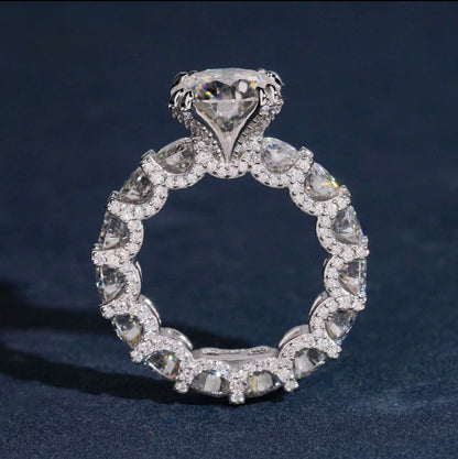 Eternity Moissanite Diamond ring